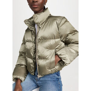 English Factory Cropped Puffer Size S